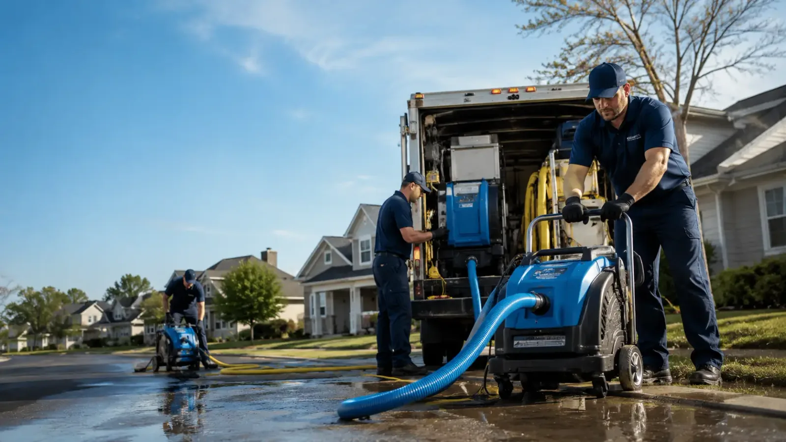Flood Damage Cleanup in Sykesville, PA